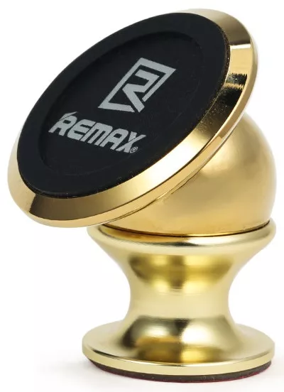 Держатель магнитный Remax RM-C18 Magnetic Gold - фото 1
