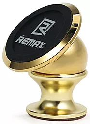 Автодержатель магнитный Remax RM-C18 Magnetic Gold