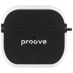 Силиконовый чехол Proove Air Bump Case для Apple AirPods 4 Black (PCABAR040002) - фото Силиконовый чехол Proove Air Bump Case для Apple AirPods 4 Black (PCABAR040002)