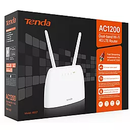 Модем 3G/4G + Wi-Fi роутер Tenda 4G07 - миниатюра 4