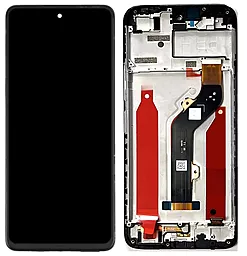 Дисплей Infinix Hot 20 Play с тачскрином и рамкой, оригинал, Black - фото Дисплей Infinix Hot 20 Play с тачскрином и рамкой, оригинал, Black