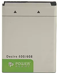 Акумулятор HTC Desire 600 Dual sim / BO47100 / DV00DV6201 (1860 mAh) PowerPlant - мініатюра 2