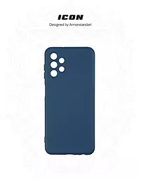 Чехол ArmorStandart ICON2 Case для Samsung Galaxy A13 4G Dark Blue (ARM60883) - миниатюра 3