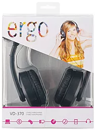 Навушники Ergo VD-370 Black