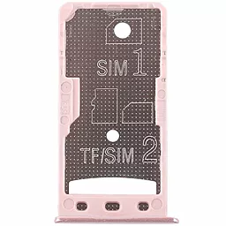 Слот (лоток) SIM-карти Xiaomi Redmi 5A і карти пам'яті Dual SIM Rose Gold