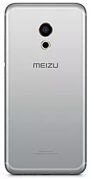 Задня кришка корпусу Meizu Pro 6 зі склом камери Original Silver