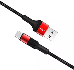 Кабель Borofone BX21 USB-A - Type-C 15w 3a 1м cable Red - мініатюра 2 Кабель Borofone BX21 USB-A - Type-C 15w 3a 1м cable Red - мініатюра 2