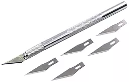 Скальпель WLXY 9309 (ручка, 6 лезвий)