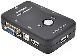 Видео коммутатор VEGGIEG K201 VGA 1x2 1080p 60hz black (YT-KVM K201) Veggieg