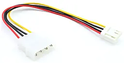 Шлейф (Кабель) EasyLife Molex - 4 pin 0.2м білий (YT-PA-SATA (MOLEX=>4pin))