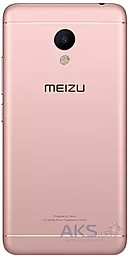 Задня кришка корпусу Meizu M3s (Y685) / M3s mini зі склом камери Pink
