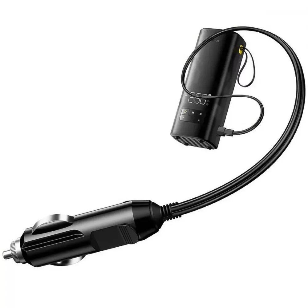 Автомобільний насос Baseus SuperMini Mega Black (C11123202111-00) - фото 5