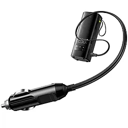 Автомобільний насос Baseus SuperMini Mega Black (C11123202111-00) - мініатюра 5 Автомобільний насос Baseus SuperMini Mega Black (C11123202111-00) - мініатюра 5