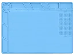 Силиконовый термостойкий коврик для пайки S-130 250x350 мм с ячейками