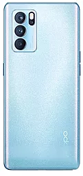 Задняя крышка корпуса Oppo Reno 6 Pro 5G MediaTek со стеклом камеры Blue - фото Задняя крышка корпуса Oppo Reno 6 Pro 5G MediaTek со стеклом камеры Blue