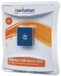 USB-A хаб Manhattan 160605 - мініатюра 3