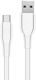Кабель Walker C595 USB-A - Type-C 12w 2.4a 1м cable White - фото Кабель Walker C595 USB-A - Type-C 12w 2.4a 1м cable White