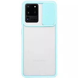 Чехол Epik Camshield matte Samsung G988 Galaxy S20 Ultra  Turquoise