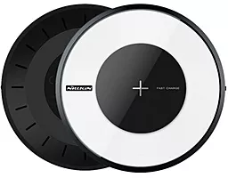 Бездротовий (індукційний) зарядний пристрій швидкої QI зарядки Nillkin Magic Disk IV Wirless Fast Charger MC-017 Black - мініатюра 5