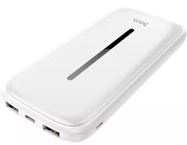 Повербанк Hoco DB06 Viator 10000mAh White - фото 1