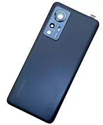 Задняя крышка корпуса Xiaomi 12 Pro со стеклом камеры Black