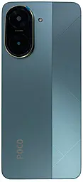 Задняя крышка корпуса Xiaomi Poco C71 со стеклом камеры, Original Blue - фото Задняя крышка корпуса Xiaomi Poco C71 со стеклом камеры, Original Blue