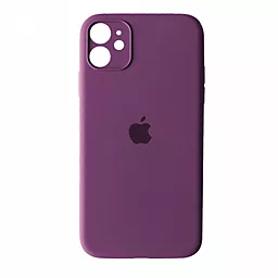 Чехол Silicone Case Full Camera for Apple iPhone 11 Purple