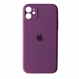 {"ru": "Чехол", "uk": "Чохол"} Silicone Case Full Camera for Apple iPhone 11 Purple