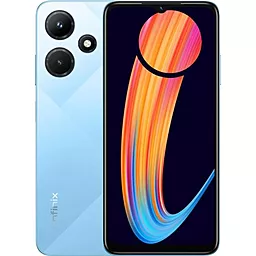 Смартфон Infinix Hot 30i (X669D) 4/128Gb Glacier Blue - фото Смартфон Infinix Hot 30i (X669D) 4/128Gb Glacier Blue