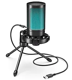Мікрофон Fifine A2 RGB Ampligame Black - фото Мікрофон Fifine A2 RGB Ampligame Black