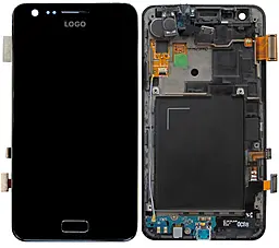 Дисплей Samsung Galaxy R I9103 с тачскрином и рамкой, Black - фото Дисплей Samsung Galaxy R I9103 с тачскрином и рамкой, Black
