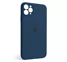 Чехол Silicone Case Full Camera для Apple iPhone 11 Pro Max Blue Horizon