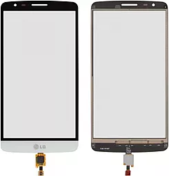 Сенсор (тачскрін) LG G3 Stylus D690, D693 (original) White