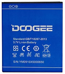Акумулятор DOOGEE X5 Pro (2400 mAh) 12 міс. гарантії Синій