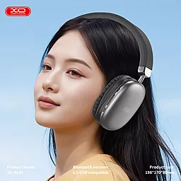 Наушники XO BE45 Beiguo Headworn Silver - миниатюра 4 Наушники XO BE45 Beiguo Headworn Silver - миниатюра 4