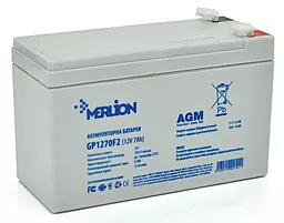Акумуляторна батарея Merlion 12V 7AH (GP1270F2/05701) AGM