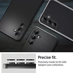 Захисне скло Spigen EZ Fit Optik Pro на камеру для Samsung Galaxy S23 FE (2 шт.) Black (AGL06987) - мініатюра 10