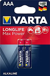 Батарейка Varta AAA (LR03) Max Power 2шт