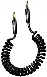 Аудио кабель Usams US-SJ256 AUX mini Jack 3.5mm M/M Cable 1.2 м black - миниатюра 2