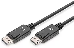 Відеокабель Digitus DisplayPort - DisplayPort v1.1 4k 30hz 2m black (DB-340100-020-S)