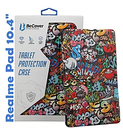 Чехол для планшета BeCover Smart Case для планшета Realme Pad 10.4" Graffiti (708274) - миниатюра 2
