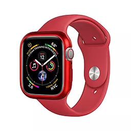 Чехол-накладка COTEetCI Aluminum Magnet Case Red For Apple Watch 4/5/6/SE 44mm (CS7058-RD)