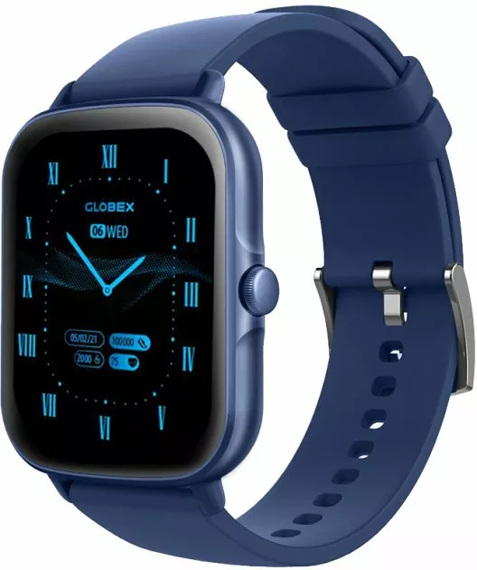 Смарт-часы Globex Smart Watch Me Pro Blue - фото 1
