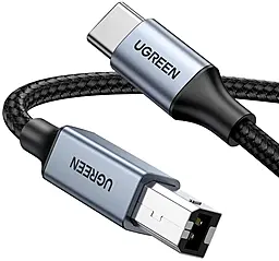 Кабель (шлейф) Ugreen US370 USB-C/BM 1м black (45034) - фото Кабель (шлейф) Ugreen US370 USB-C/BM 1м black (45034)