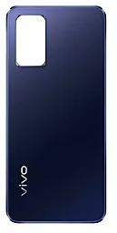 Задняя крышка корпуса Vivo V21 / V21 5G Original Dusk Blue - фото Задняя крышка корпуса Vivo V21 / V21 5G Original Dusk Blue