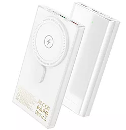 Повербанк Hoco Q22 Taurus 10000 mAh 22.5W PD/QC White - фото Повербанк Hoco Q22 Taurus 10000 mAh 22.5W PD/QC White