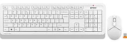 Комплект (клавіатура+мишка) A4Tech FG1012 White