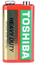 Батарейки Toshiba 6F22 / R22 HEAVY DUTY (крона) 1 шт 9 V - фото Батарейки Toshiba 6F22 / R22 HEAVY DUTY (крона) 1 шт 9 V