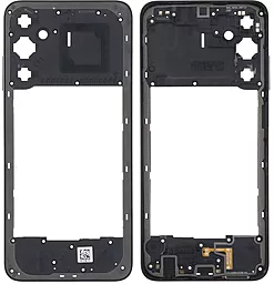 Рамка корпуса Samsung Galaxy A05s A057 Black - фото Рамка корпуса Samsung Galaxy A05s A057 Black