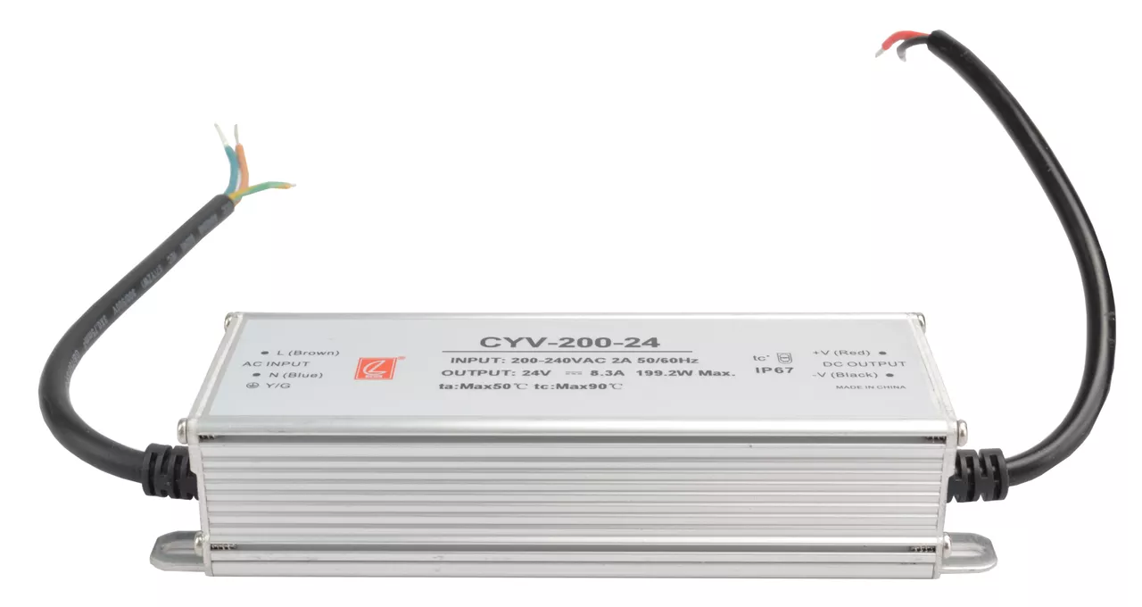 Блок живлення AksPower 200w 24v 8.3a IP67 - фото 2